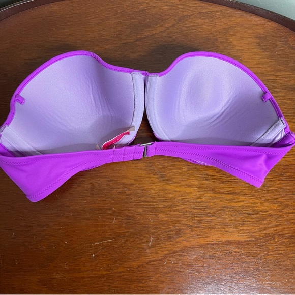 Victoria's Secret Flirty Bandeau Purple size 36C - Picture 2 of 4
